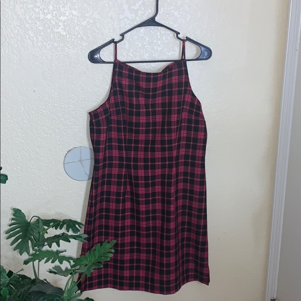 Plaid Dress